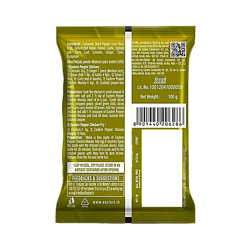 Eastern Masala - Pepper Chicken, 100 g Pouch 