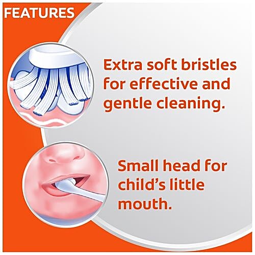 Colgate Kids 0-2 Years Extra Soft Toothbrush, 1 pc  