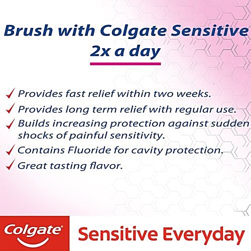 Colgate Sensitive Everyday Protection Anticavity Toothpaste, 40 g  