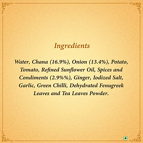 Kitchens Of India Pindi Chana - Just Heat & Eat, 285 g Ready to Eat Indian Food, No Added Preservatives, Microwavable