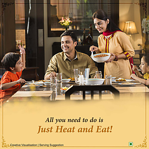 Kitchens Of India Pindi Chana - Just Heat & Eat, 285 g Ready to Eat Indian Food, No Added Preservatives, Microwavable