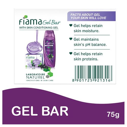 Buy Fiama Gel Bathing Bar Exotic Dream With Bearberry Blackcurrant 75 ...