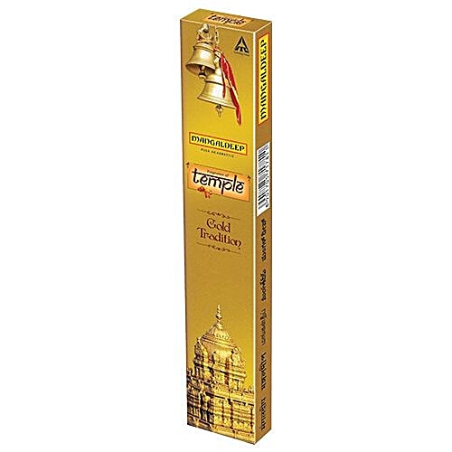 Mangaldeep Fragrance of Temple Gold Tradition, 16 pcs Carton Fragrance of Temple
Premium Quality