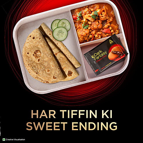 Sunfeast Dark Fantasy Big Choco Fills Cookies, 150 g  Crunchy Cookies Filled With Choco Crème