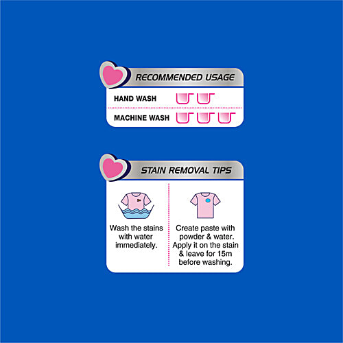 Henko Stain Care Detergent Powder, 6 kg Pouch Oxygen Power + Care Enzymes