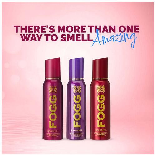 Fogg  Perfume Body Spray - Delicious, For Women, No Gas, Long Lasting, Everyday Deodorant, 150 ml  