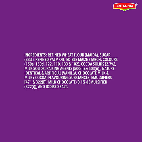 Britannia Bourbon Chocolate Cream Biscuits, 20 g  