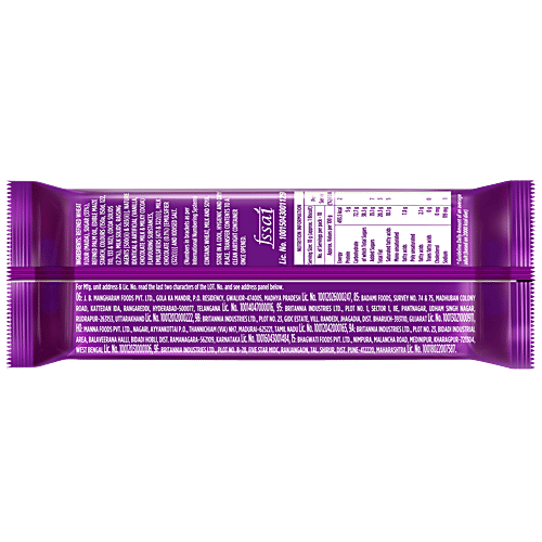 Britannia Bourbon Chocolate Cream Biscuits, 120 g  