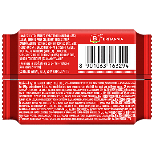 Britannia Tiger Glucose Biscuit, 28.6 g  Crunchy Snack, Zero Transfat, Zero Cholesterol, Ready To Eat