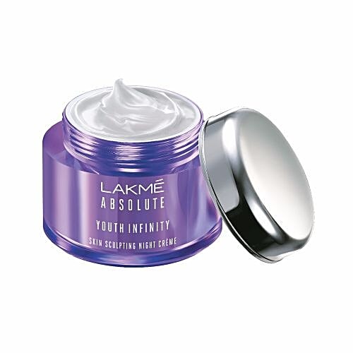 Lakme Creme - Night, Youth Infinity Skin Firming, 50 g Bottle 