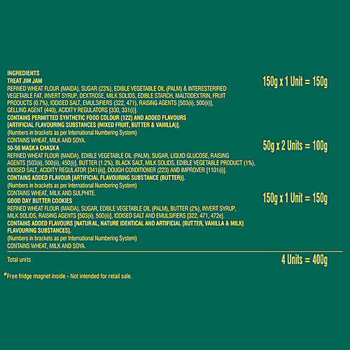 Britannia Shubh Kamnayein - Meetha Namkeen Delights, 350 g Carton 