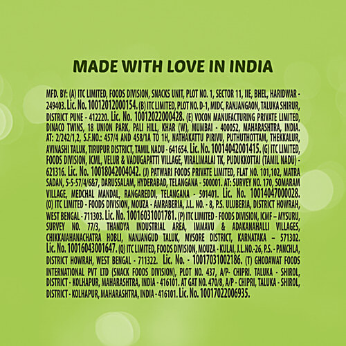 Bingo! Potato Chips - Cream & Onion Chips, Crispy & Crunchy, Pack For Snacks, 25 g Pouch 