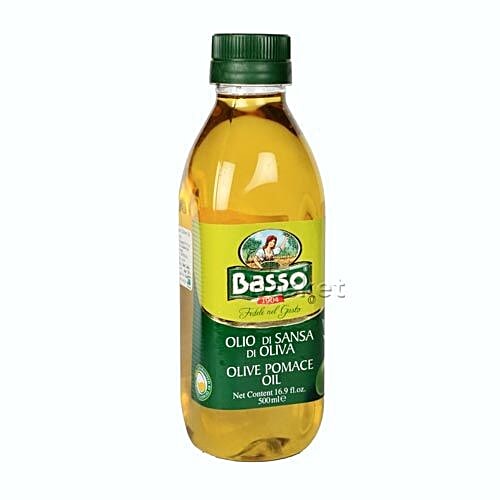 Basso Olive Oil - Pomace, 500 ml Bottle 
