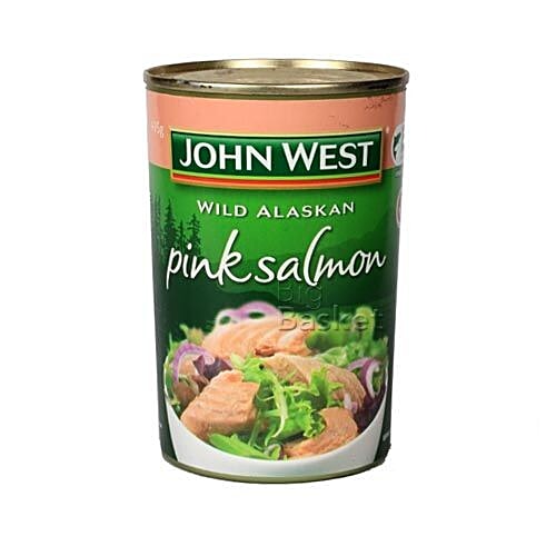Buy John West Salmon Wild Alaskan Pink 415 Gm Tin Online at the Best