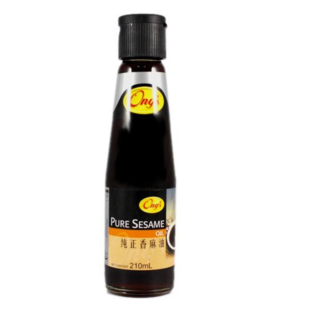 Ongs Sesame Oil - Pure, 210 ml Bottle
