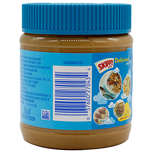 Skippy Peanut Butter- Creamy, 340 g Jar 