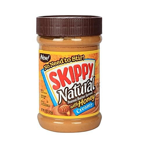 Buy Skippy Creamy Peanut Butter Spread with Honey Online at Best Price