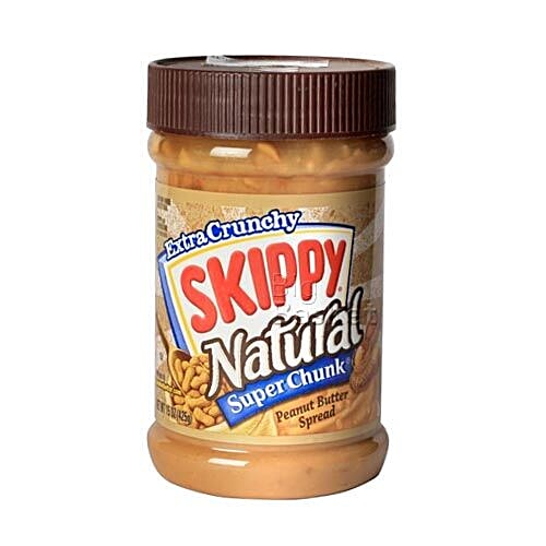 Buy Skippy Peanut Butter Spread Natural Super Chunk 425 Gm Jar Online