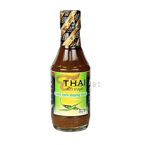 Buy Thai Heritage Sauce Green Chilli Dipping 200 ml Bottle Online at