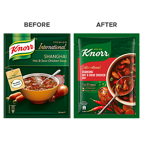 Buy Knorr Chinese Hot Sour Chicken Soup 44 Gm Online At Best Price of