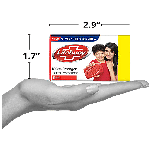Lifebuoy Total 10 Soap Bar, 56 g Carton 