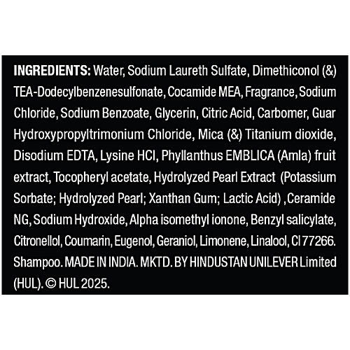 Sunsilk Radiant Black Shine Shampoo, 650 ml  