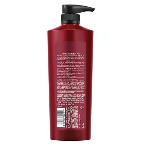 TRESemme Keratin Smooth Pro Collection Shampoo - Keratin & Argan Oil, Upto 100% Smoother Shiny Hair, 580 ml  