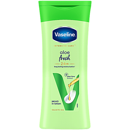 Vaseline Intensive Care Aloe Fresh Body Lotion, 200 ml
