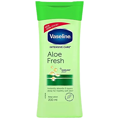 Vaseline Intensive Care Aloe Fresh Body Lotion, 200 ml