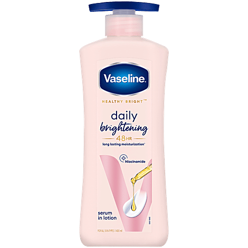 Vaseline Healthy Bright Daily Brightening Body Lotion, 400 ml  