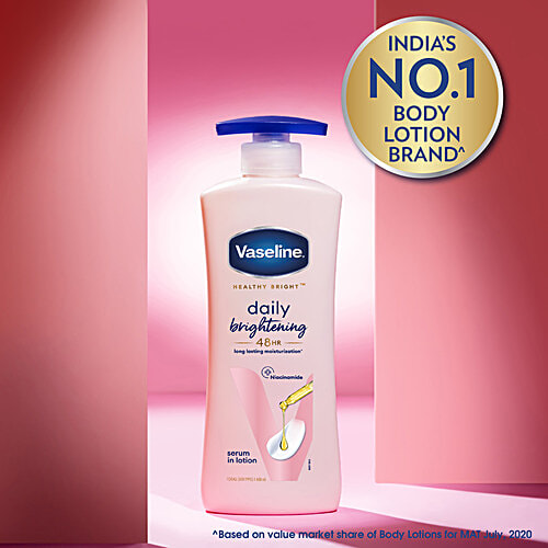 Vaseline Healthy Bright Daily Brightening Body Lotion, 400 ml  