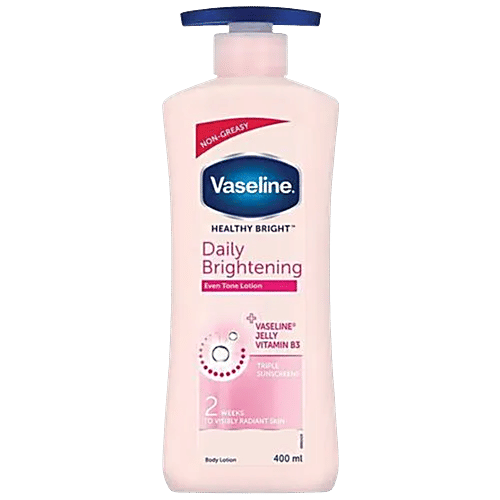 Vaseline Healthy Bright Daily Brightening Body Lotion, 400 ml  