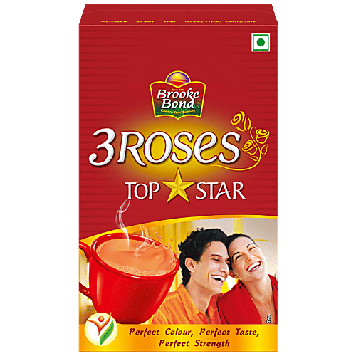 Buy 3 Roses Tea Dust Topstar 500 Gm Carton Online At Best Price of Rs