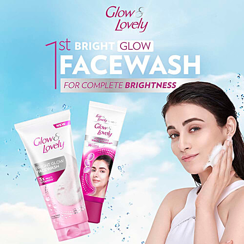 Glow & Lovely Bright Glow Face Wash, 100 g  