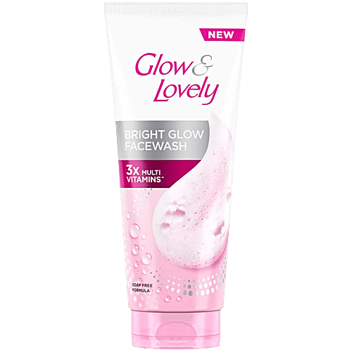 Glow & Lovely Bright Glow Face Wash, 100 g  