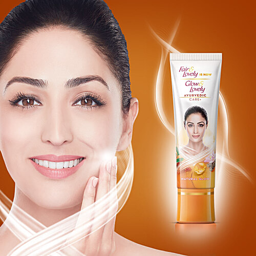 Glow & Lovely Natural Face Cream Ayurvedic Care+, 50 g Tube 