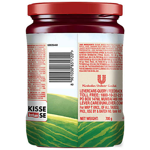 Buy Kissan Mixed Fruit Jam 700 gm Online at Best Price of Rs 215