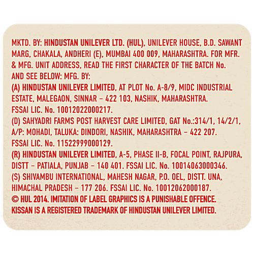 Buy Kissan Mixed Fruit Jam 700 gm Online at Best Price of Rs 199.50