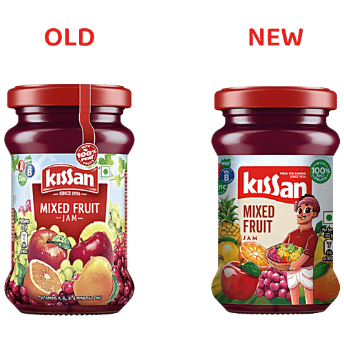 Buy Kissan Mixed Fruit Jam 700 gm Online at Best Price of Rs 199.50