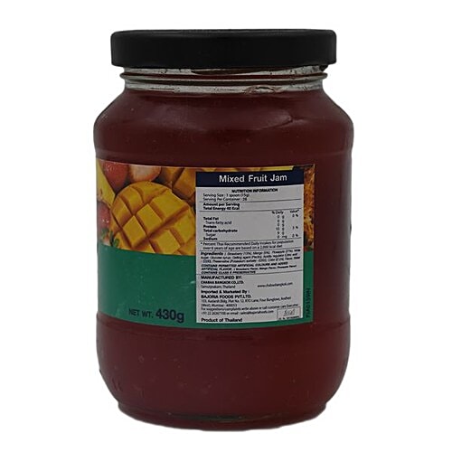 Chabaa Jam - Mixed Fruit, 430 g Bottle 