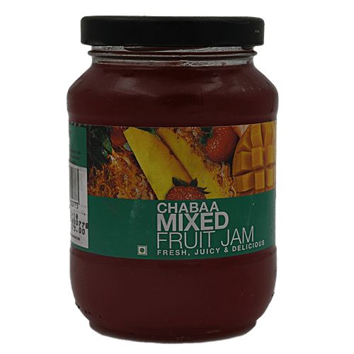 Chabaa Jam - Mixed Fruit, 430 g Bottle 