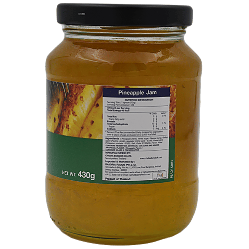 Chabaa Jam - PineApple, 430 g Bottle 
