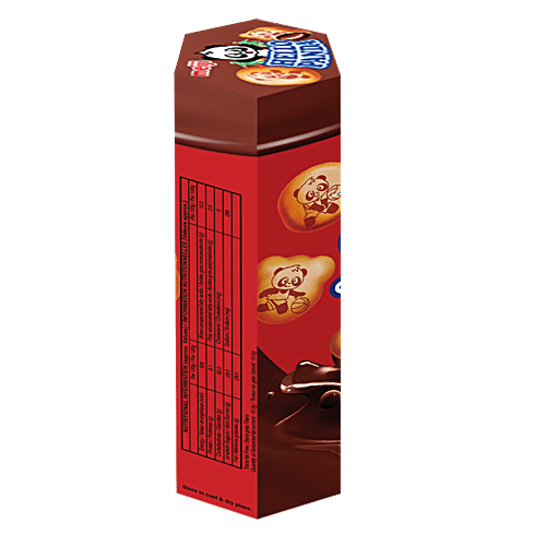 Meiji  Hello Panda Biscuits - With Chocolate Flavor Filling, 50 g Carton Trans Fat Free