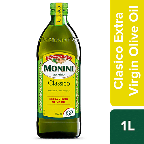 Monini Classico Olive Oil - Extra Virgin, 1 L Bottle 