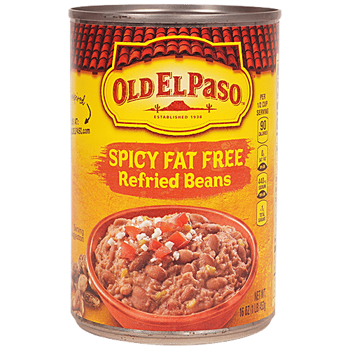 Buy Old El Paso Spicy Fat Free Refried Beans Online at Best Price of Rs