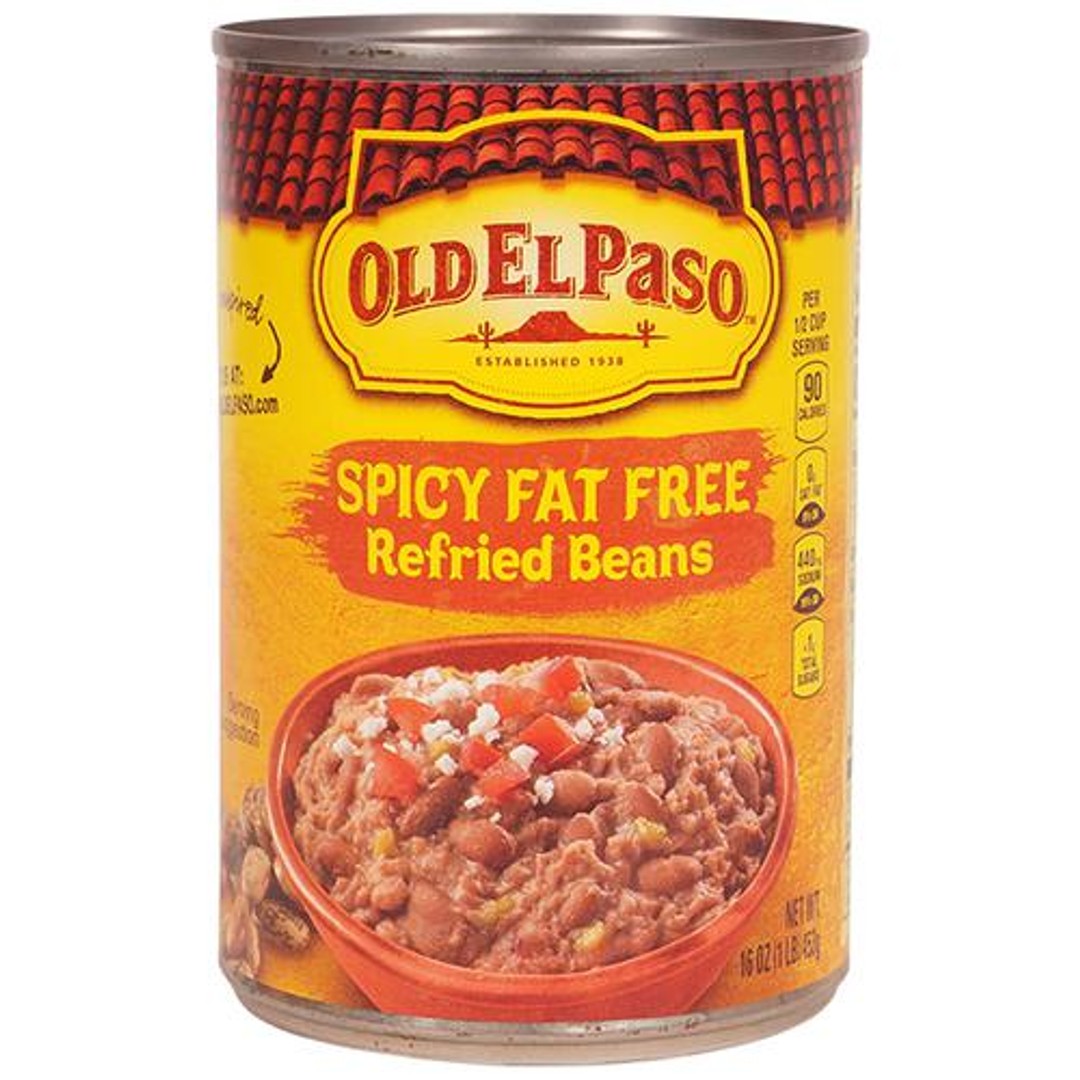 Buy Old El Paso Spicy Fat Free Refried Beans Online at Best Price of Rs