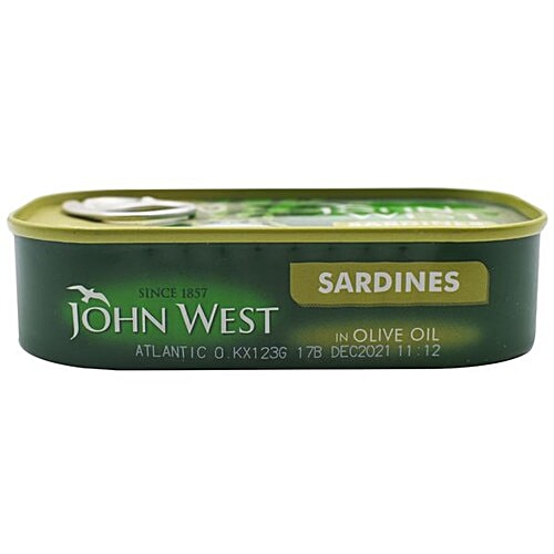 Buy John West Sardines In Olive Oil 120 Gm Tin Online at the Best Price