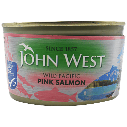 Buy John West Salmon Wild Pink 213 Gm Tin Online at the Best Price of