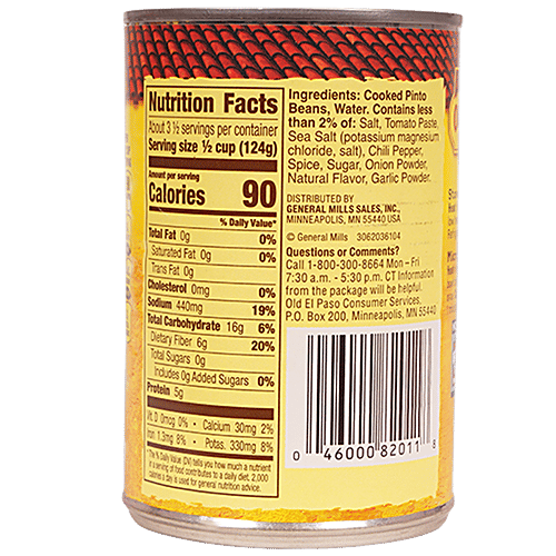 Buy Old El Paso Refried Beans Fat Free Online at Best Price of Rs 337.50 bigbasket