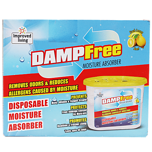 Buy Damp Free Damp Free Moisture Absorber Fresh Lemon Scent 300 gm